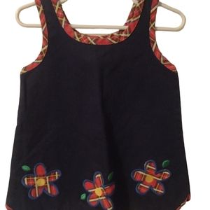 HAMDMADE Vintage Plaid Flower Power